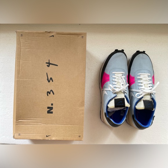 NIKE DBREAK SHOES SIZE 13 BLUE PINK BLACK - Picture 7 of 8